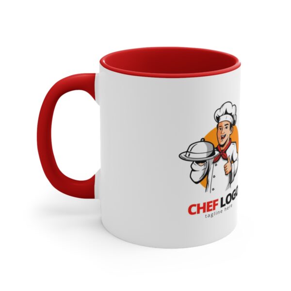 Taza de café decorativa, 11 oz