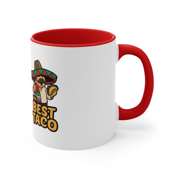 Taza de café decorativa, 11 oz