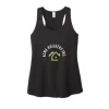 Camiseta sin mangas VIT™ con espalda fruncida y estampado frontal completo para mujer District®