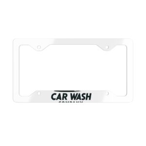 Metal License Plate Frame