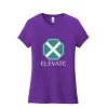 Camiseta Very Importante para mujer de District® con estampado frontal completo