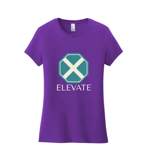 Camiseta Very Importante para mujer de District® con estampado frontal completo