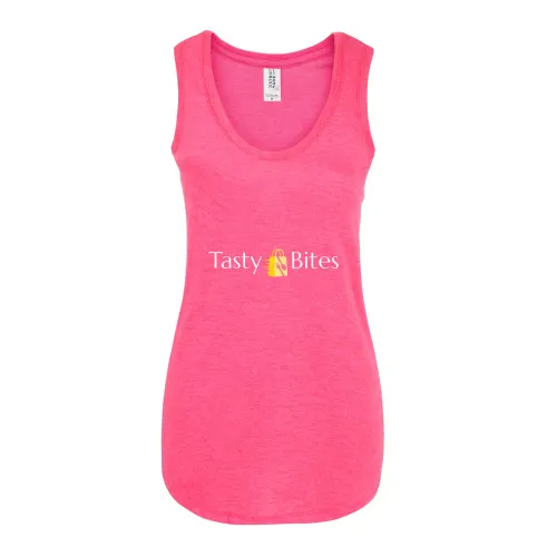 Camiseta sin mangas con espalda cruzada para mujer District® - Transferencia de calor
