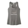 Camiseta sin mangas VIT™ con espalda fruncida y estampado frontal completo para mujer District®