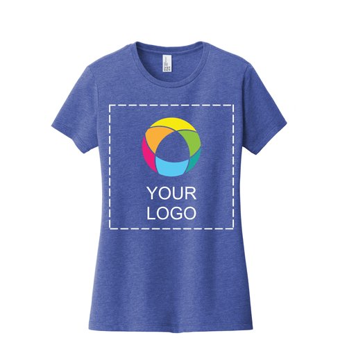 Camiseta Very Importante para mujer de District® con estampado frontal completo