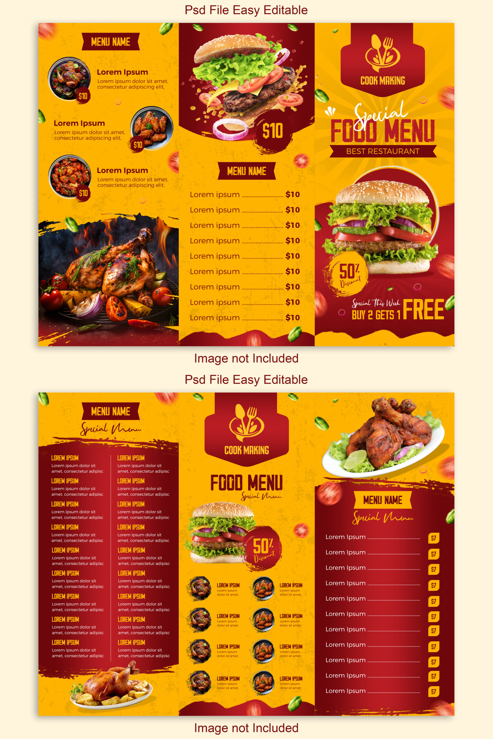 78620201_Food Menu Card Trifold Brouchure Template 1-2